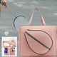 thumbnail image 5 of Bolsa de hombro de tenis con funda impermeable para raquetas de bádminton rosado, 5 of 8