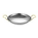 thumbnail image 2 of Sartén de acero inoxidable para ramen coreano, olla seca de calentamiento rápido, multiusos 28 cm, 2 of 9