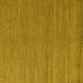 thumbnail image 1 of Ahgly Company Machine Washable Indoor Square Abstract Yellow Modern Area Rugs, 6' Square, 1 of 4