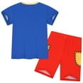 thumbnail image 3 of WOYY Little Boys Pajamas Funny Print Short Sleeve T-Shirt and Shorts Sleepwear Homewear, 3 of 3