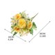 thumbnail image 3 of Ramo de flores artificiales de seda con vibrantes peonías para bodas, decoración del hogar, centros de mesa y eventos, longitud de 30 cm., 3 of 6