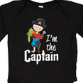 thumbnail image 4 of Inktastic I'm the Captain- pirate boy Boys Long Sleeve Baby Bodysuit, 4 of 5