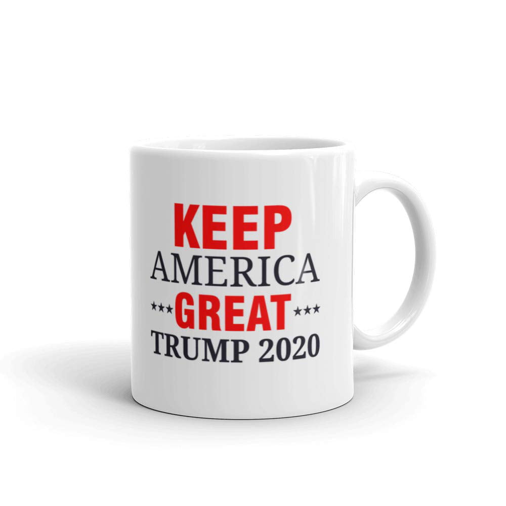 Ceramic Coffee Tea Mug Cup 15oz Donald Trump 2020 Keep America Great Funny Cup 