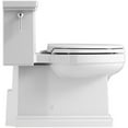 thumbnail image 3 of Tresham 1-piece 1.28 GPF Single Flush Elongated Toilet with AquaPiston Flush Technology in White, 3 of 8