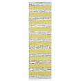 thumbnail image 2 of SAFAVIEH Montauk Cainneach Striped Cotton Runner Rug, Ivory/Light Green, 2'3" x 7', 2 of 6