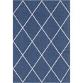 thumbnail image 2 of Rugs.com Georgia Collection Rug – 6' x 9' Navy Blue Flatweave Rug Perfect For Living Rooms, Large Dining Rooms, Open Floorplans, 2 of 9