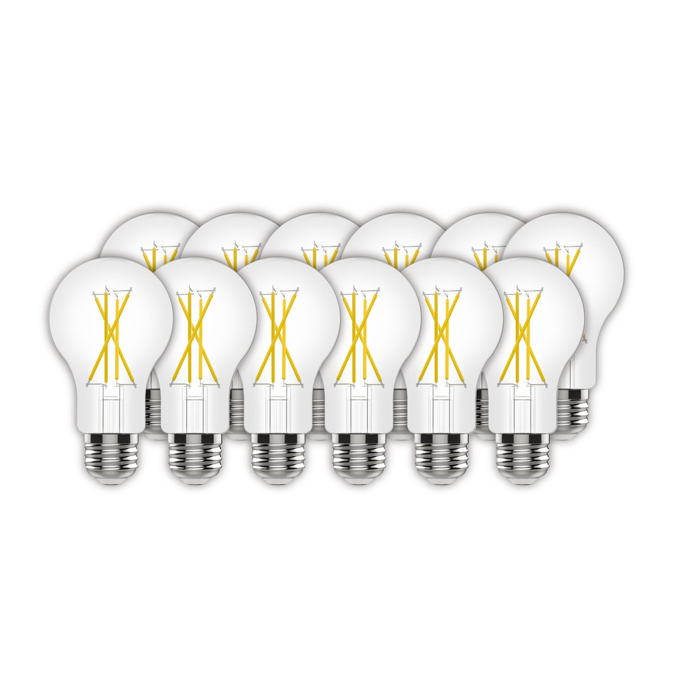 GE General Purpose Bulbs A19 LED Light Bulbs, 75 Watt Replacement, Soft White (12 Pack)