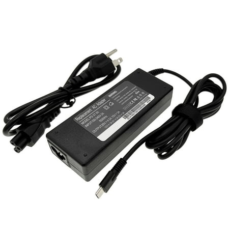 90W USB-C AC Adapter Charger For Dell Inspiron 14 7000 7420 16 7000 7620 2-in-1 / Precision 3541 3550 3560 3561 3570 3571 5470 / XPS 15 9500 9510 9520 17 9700 9710 9720 LA90PM170 0TDK33 R2M8K Supply
