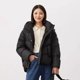 thumbnail image 3 of Chaqueta de plumón para mujer, nueva ropa de abrigo de invierno, gruesa, holgada, cálida, con capucha, ropa de pan, ropa de nieve de moda sólida, abrigos acolchados cortos, 3 of 5