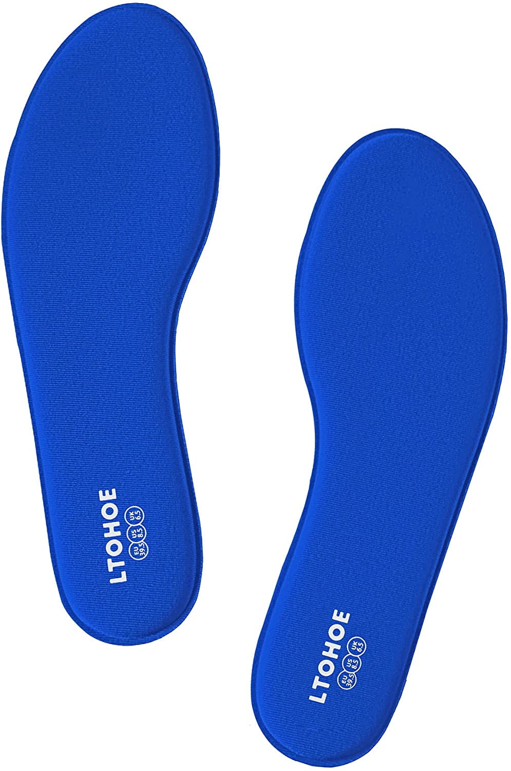 LTOHOE Memory Foam Insoles for Women, Replacement Shoe Inserts for