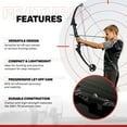thumbnail image 3 of Genesis Gen-X Compound Bow for Archery and Hunting, Draw Hand-Right, Black, 3 of 10