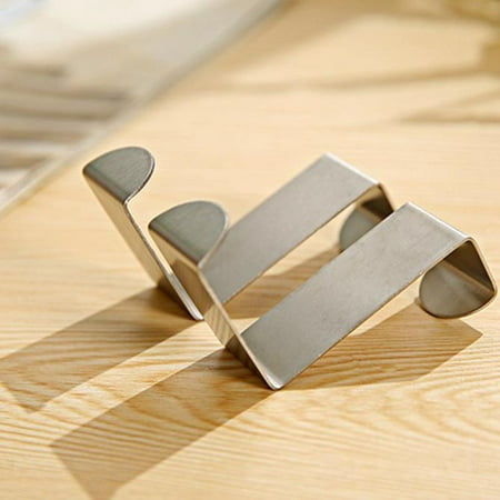 

Bescita 2Pc Door Hook Kitchen Cabinet Clothes Hanger