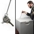 thumbnail image 4 of Hevirgo Portable Retractable Magnetic Pickup Rod Stick Magnet Pen Tool for Nut Bolt(Silver), 4 of 9