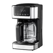 Programmable Drip Coffee Maker, 12-Cup, 900W, Bold & Iced Modes, 24-Hour Timer, 4-Hour Keep Warm, Self-Cleaning, Touch Screen, for Home & Office