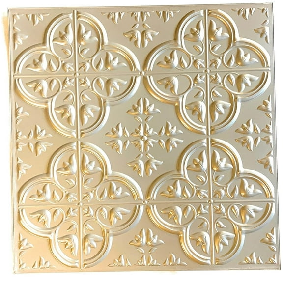 Gray Self-Adhesive Wall Tiles (Pack of 10), 12 inch x 12 inch