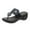 Blue, variant on JeashCHAT Slip On Slide Sandals for Women Women's Thick Sole Shoes Ladies Beach Sandals Summer Non-Slip Causal Flip Flops Slippers (Black)