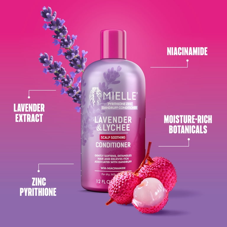 Mielle Lavender and Lychee Scalp Soothing Dandruff Conditioner