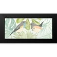 thumbnail image 2 of Vess, June Erica 14x8 Black Modern Framed Museum Art Print Titled - Songbird Collection D, 2 of 5
