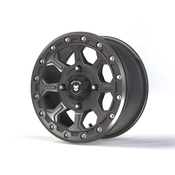 Bullite Wheels BT-03 Ruler 14in UTV ATV SXS Beadlock Rims 14x7 Satin Black | 4x137 | 5 2 Offset | Can-Am Maverick X3 Commander Renegade Outlander Defender (14")