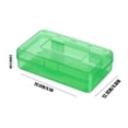 thumbnail image 3 of LSLJS Plastic Pencil Box, Large Capacity Pencil Case, Clear Big Pencil Pouch Bag, Solid Color Stationery Pen Bag, Portable Organizer Pen Case, Study Supplies, 3 of 6