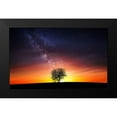 thumbnail image 2 of Hamiti, Bess 14x10 Black Modern Framed Museum Art Print Titled - Milky Way, 2 of 5