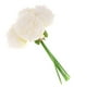thumbnail image 1 of 5PCS Ramo Peony Simulación Flores Decoración para Fiestas Hogar Leche blanca, 1 of 9