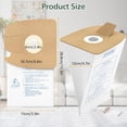 thumbnail image 6 of 10 Pack Style MM Vacuum Bags Compatible with Eureka Style MM Eureka Mighty Mite 3670 and 3680 Series Canister Vacuums, Replaces Part # 60295, 60295A, 60295B 60295C, 60296 & 60297A, 6 of 8