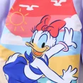thumbnail image 4 of Disney Toddler Girls Swimsuit Daisy Duck Rash Guard Graphic Bathing Suits Purple Kids 7-8T, 4 of 6