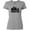 Athletic Heather, variant on Inktastic Houston Skyline Grunge Women's T-Shirt