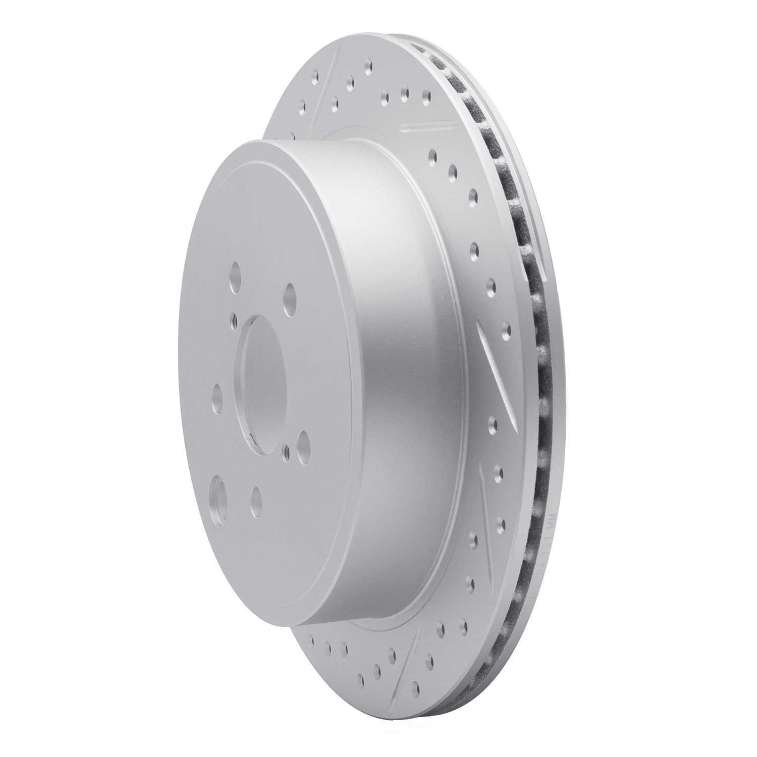 Dynamic Friction Company 830-13023L DFC Geoperformance Rotor - Drilled and Slotted