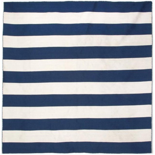 Liora Manne 6302/33 Rugby Stripe Marine 8' Carré