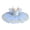 Light Blue, variant on Zwiiyzr 2025 1-14Y Girls Ballerina Clothes Dance Tutu Floral Print Gymnastics Leotard Ballet Tutu Pink