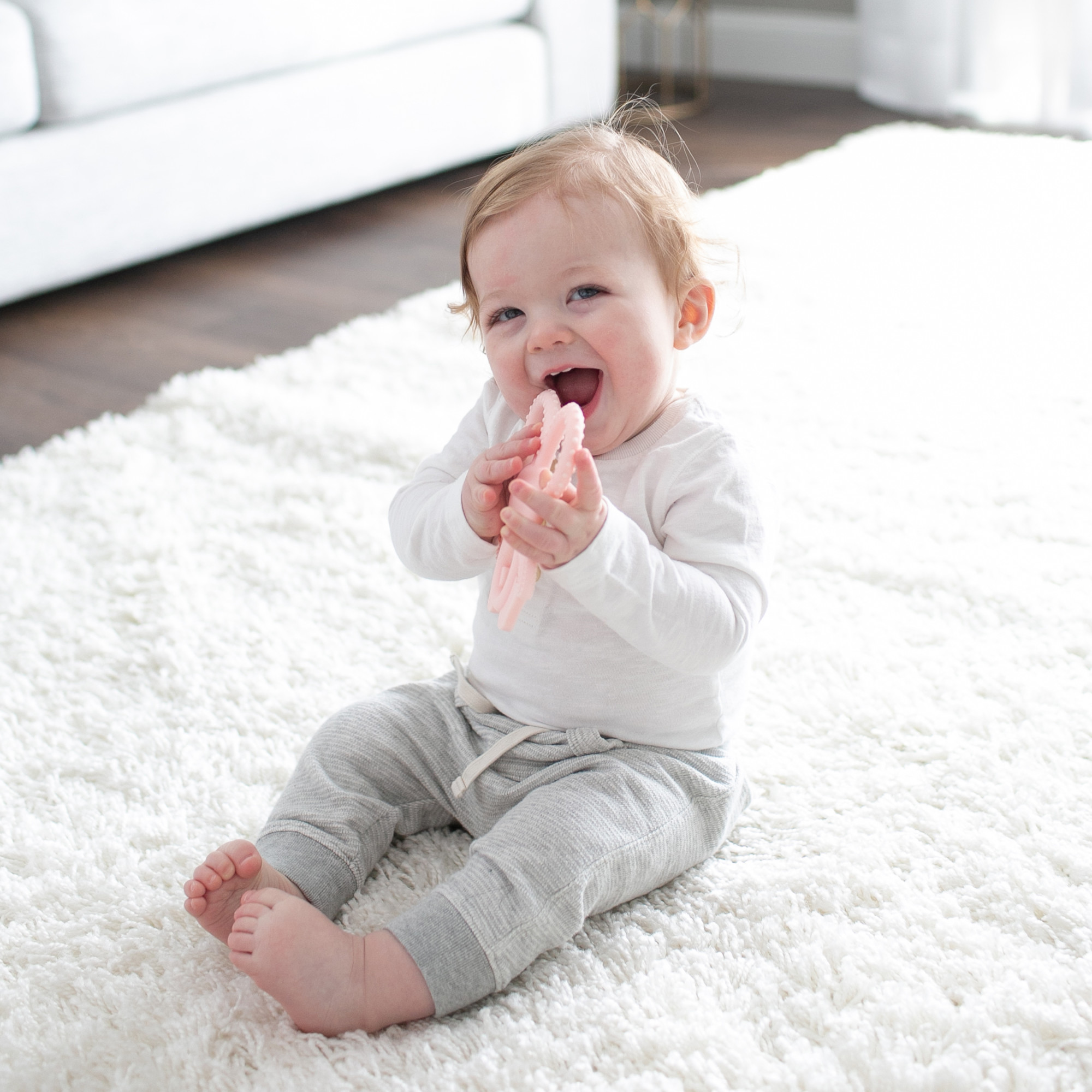 Dr. Brown's Flexees Pink Bunny Teether photo 6