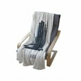 thumbnail image 4 of Jersey City Soft Flannel Fleece Throw Blanket, Center of Hudson County USA American Famous Urban Architecture Scenery, Cozy Plush for Indoor and Outdoor Use, 60" x 80", Dark Petrol Blue, by Ambesonne, 4 of 6