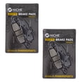 thumbnail image 1 of Niche Front Left Brake Pad Set for Suzuki SV650S Organic Motorcycle 2 Pack 519-KPA2403D, 1 of 5