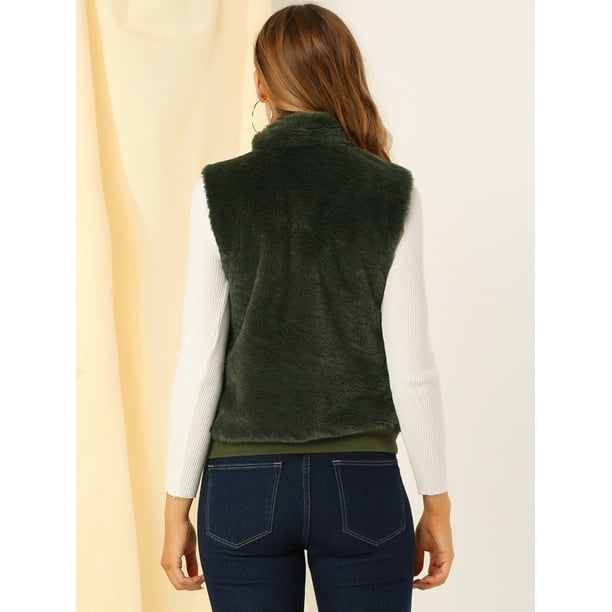 Fleece on sale vest walmart