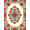 Multicolor, Pattern 9, variant on ODIKA 8'x10' Washable Area Rug Non-Shedding, Easy Care, Vibrant Lgbt With Repeating Bands And Symmetrical Edge Detail for King Size Bedroom Under Bed, Master Suite