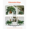 thumbnail image 5 of Set of 2 Artificial Boston Ferns-35 Branches-Perfect for Indoor and Outdoor Decoration, 5 of 5