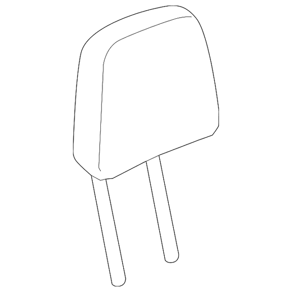 Genuine OEM GM Part # 84397825 Headrest