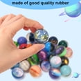 thumbnail image 4 of Bouncy Balls Pollieay Galaxy, 30 unidades, 32 mm, regalos de goma para fiestas espaciales, 4 of 7