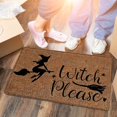 thumbnail image 2 of Halloween Doormat Blanket, Welcome Home Front Door Decorations Halloween Decor Door Mat Anti-Slip Bottom, Halloween Decorations Indoor Outdoor Carpet (#07), 2 of 5