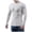 White, variant on Fall Shirts for Men Casual Solid Round Neck Pullover Long Sleeve Sweater Slim Fit Bottoming Knit Top