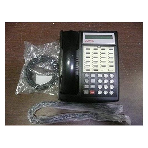 Lucent/Avaya Euro Series 1 Black 18 Button Speakerphone - Partner 18D Phone System - Black Display Phone - 108236712/108883257
