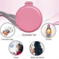 thumbnail image 5 of Folding Hair Brush With Mirror,round Mini Compact Massage Comb For Purse/pocket,travel Size For Girls And Women, 5 of 5
