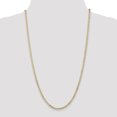 thumbnail image 4 of 14K Yellow Gold 3mm Concave Curb (Lightweight) Chain 22 Inch, 4 of 6