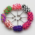 thumbnail image 5 of Ayyufe Unisex Cool Punk Hammer Shape Vibrating Tongue Bar Stud Body Piercing, 5 of 7