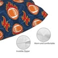 thumbnail image 3 of Balery American Football and Fire Flames Funda de Cojín Estampada, Regalos para Mujeres, Regalos de Amor para Ella, Regalos para Novia o Esposa, Funda de Almohada-20"x30", 3 of 6