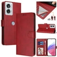 thumbnail image 2 of Motorola Edge 50 Fusion Case ,RFID Blocking Cover Crossbody Lanyard Flip Leather Wallet Case for Motorola Edge 50 Fusion, 2 of 5
