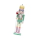 thumbnail image 4 of Cascanueces de madera Cascanueces Manualidades Escena Diseño Accesorios Regalo festivo Decoración de escritorio Cascanueces navideño para vacaciones abrigo verde, 4 of 8