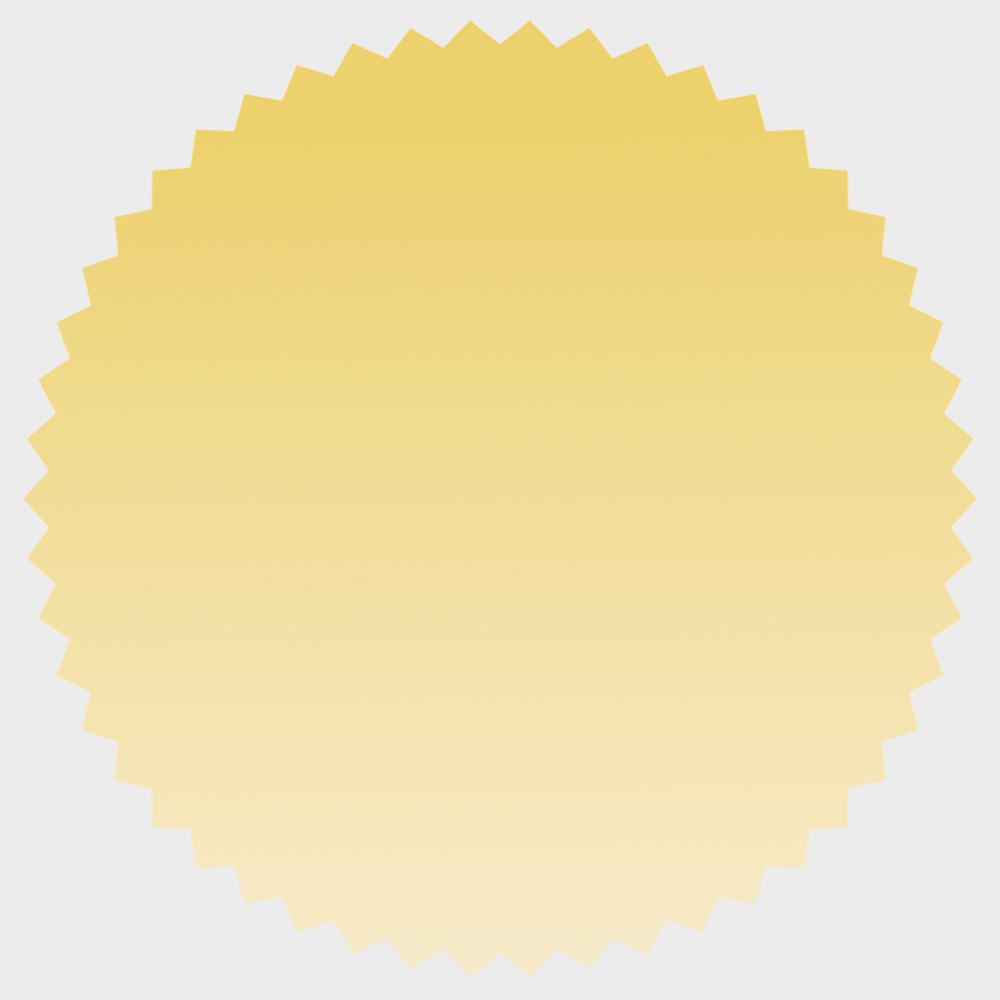 JAM Paper Standard Label Rolls, Burst, 1.875 Inch, Gold Matte Foil, 125 Labels/Roll